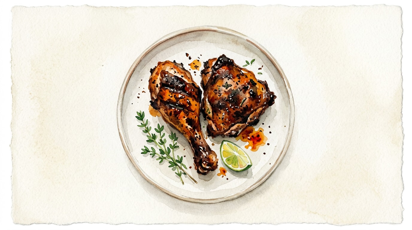 Authentic Jamaican Jerk Chicken