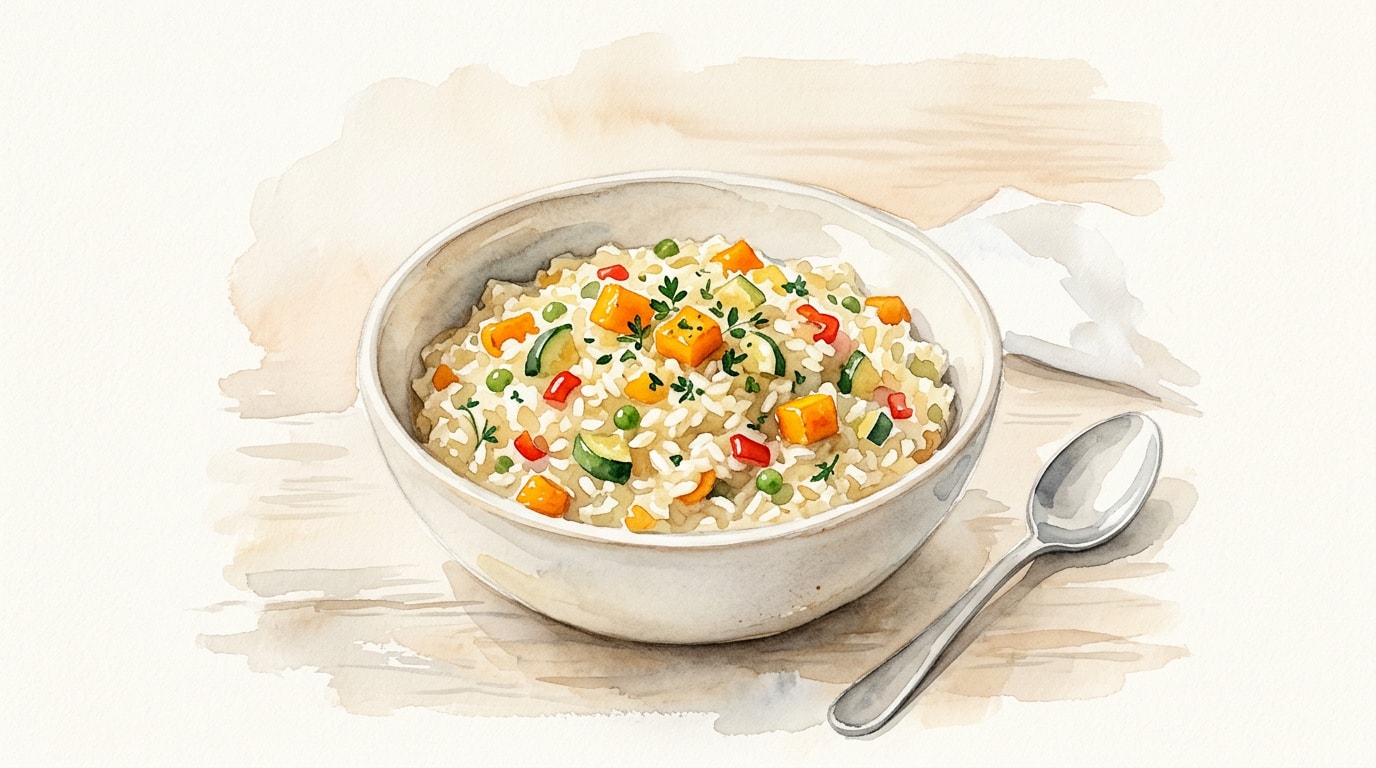 Baked Vegetable Risotto