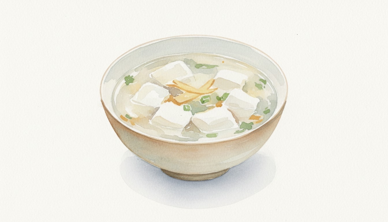 Bean Curd Soup