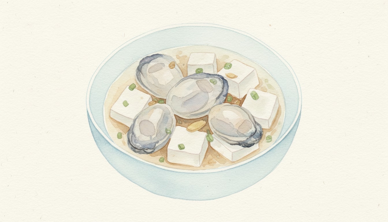 Bean Curd with Oysters
