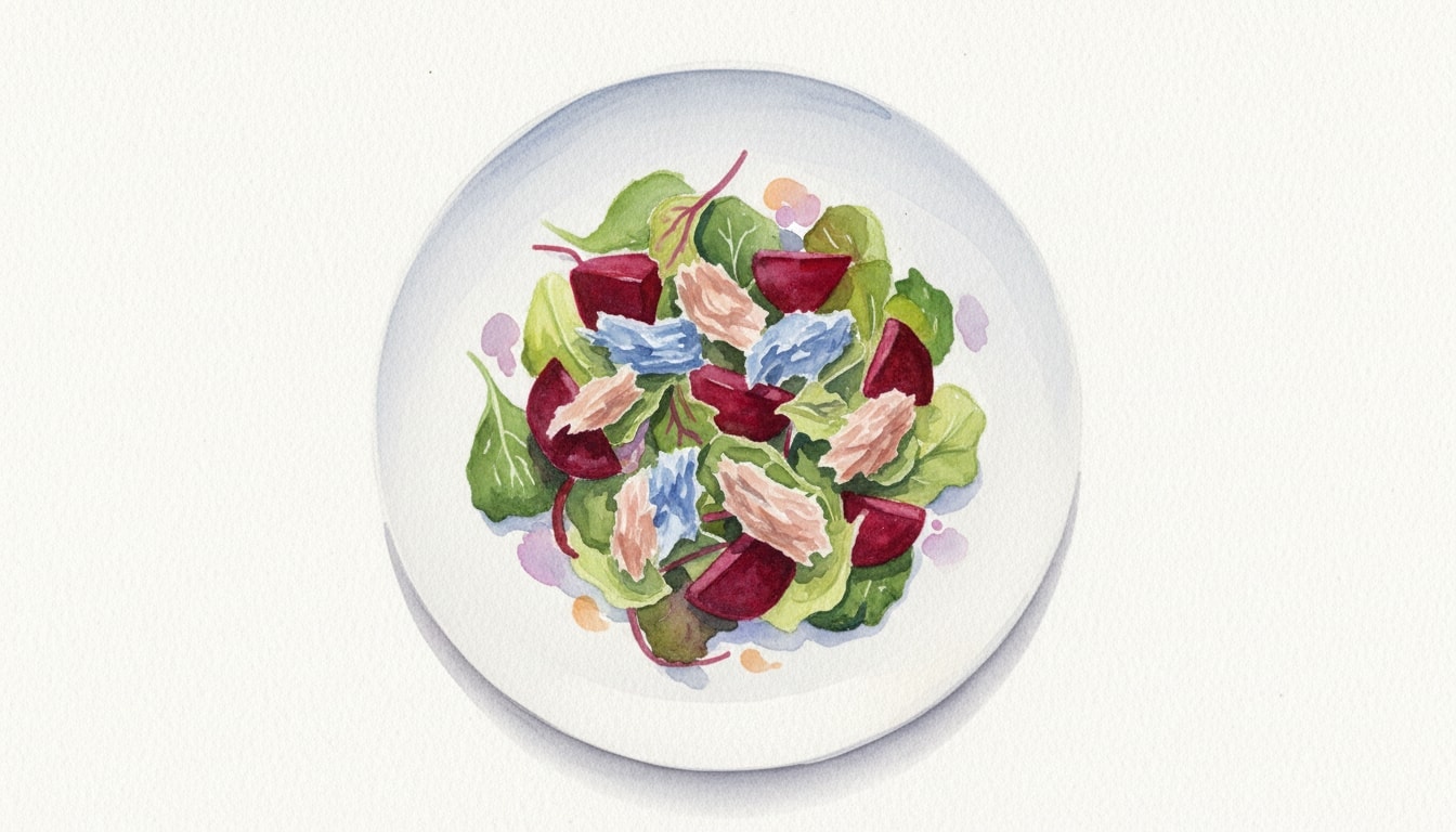 Beet and Tuna Salad