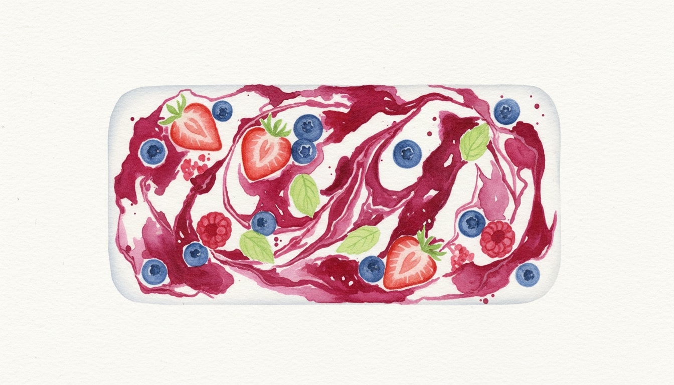 Berry Bliss Frozen Yogurt Bark