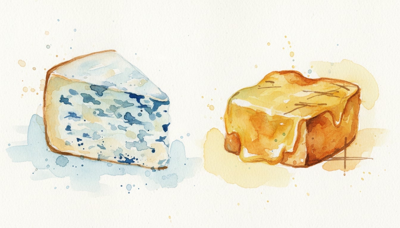 Blue Cheese and Welsh Rarebit