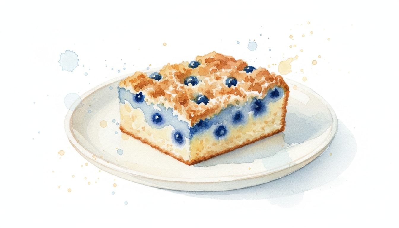 Blueberry Crumb Cake