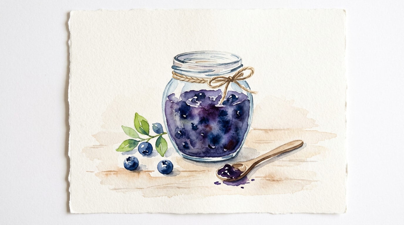 Blueberry Lime Jam