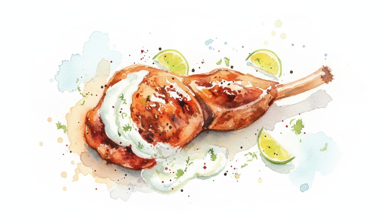 Bombay-Style Butterflied Leg of Lamb with Yogurt and Lime