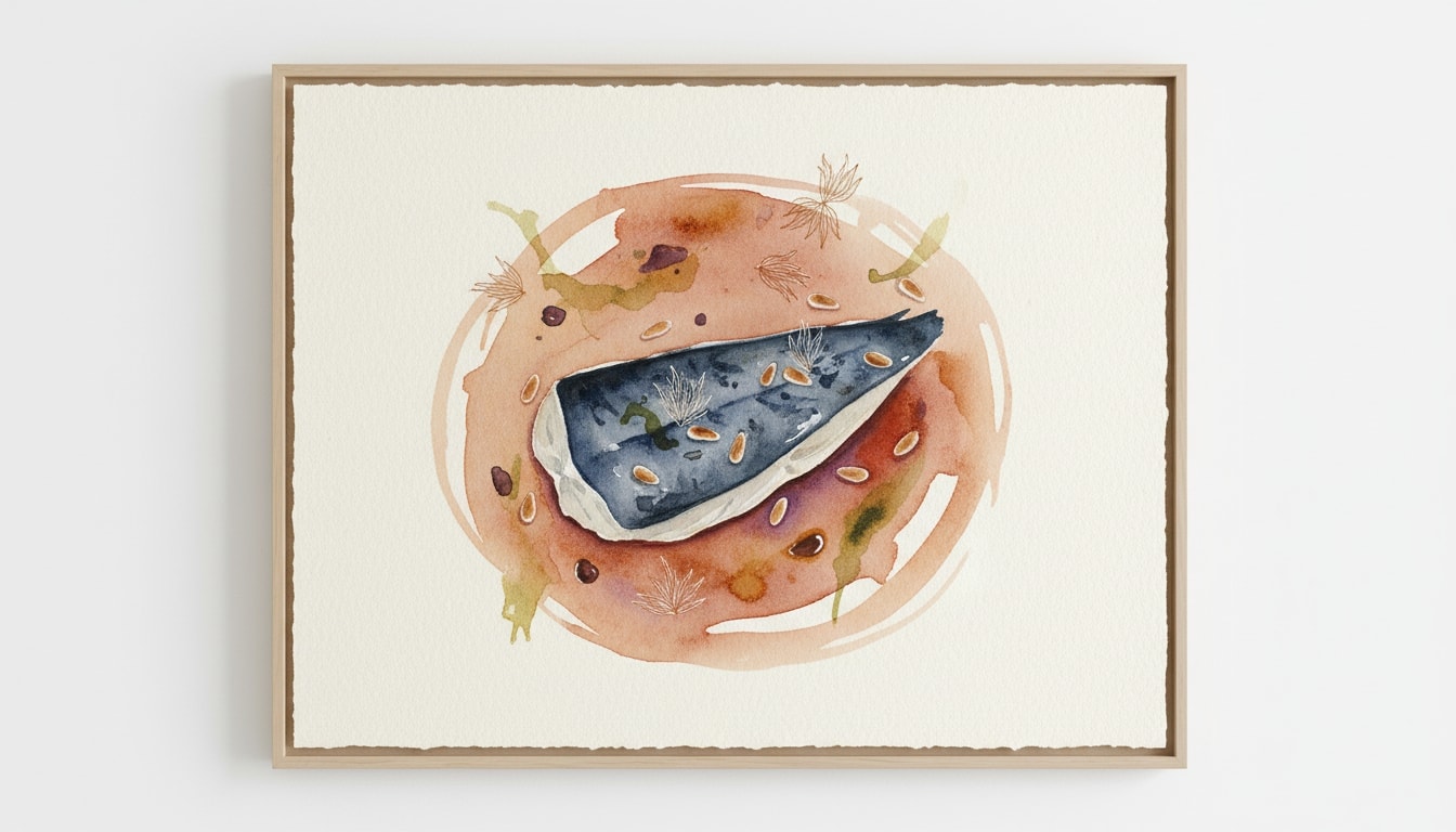 Braised Black Sea Bass with Balsamic and Pine Nuts