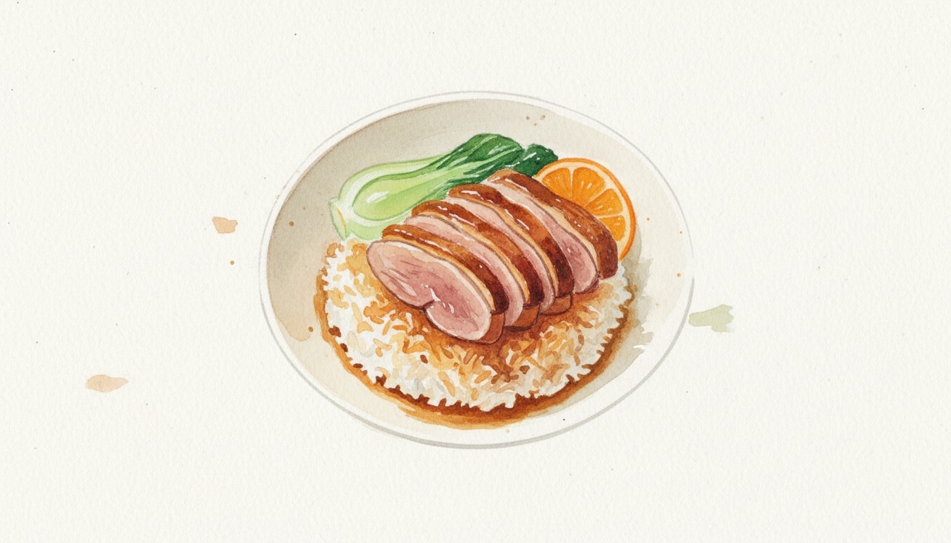 Braised Duck Over Rice