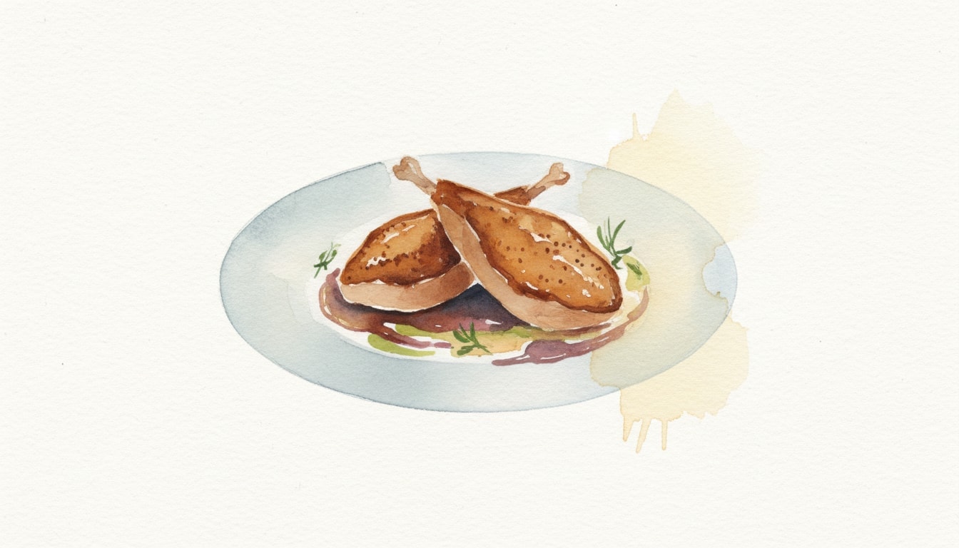 Braised Pheasant Breasts