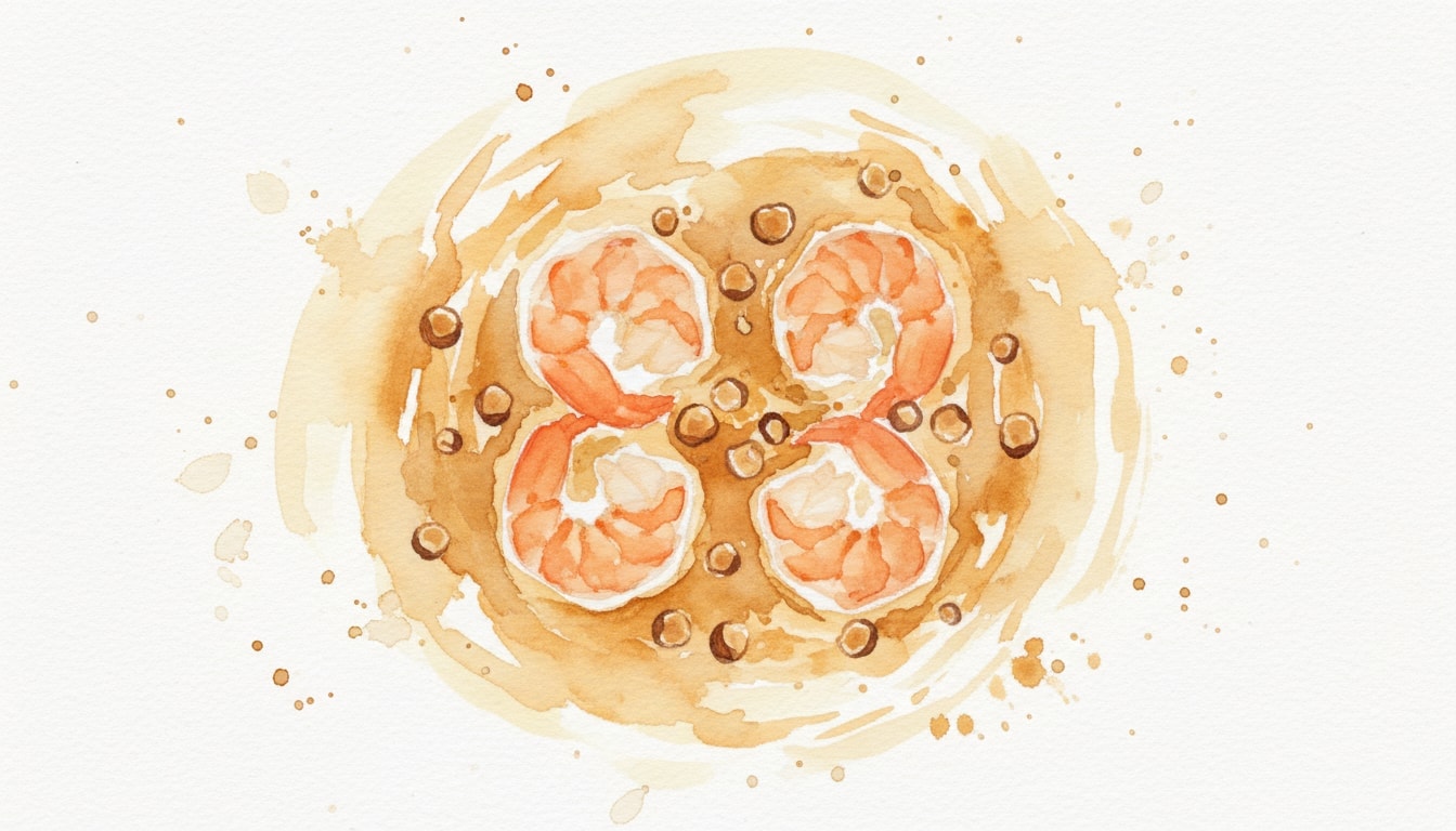 Brown-Butter Shrimp with Hazelnuts