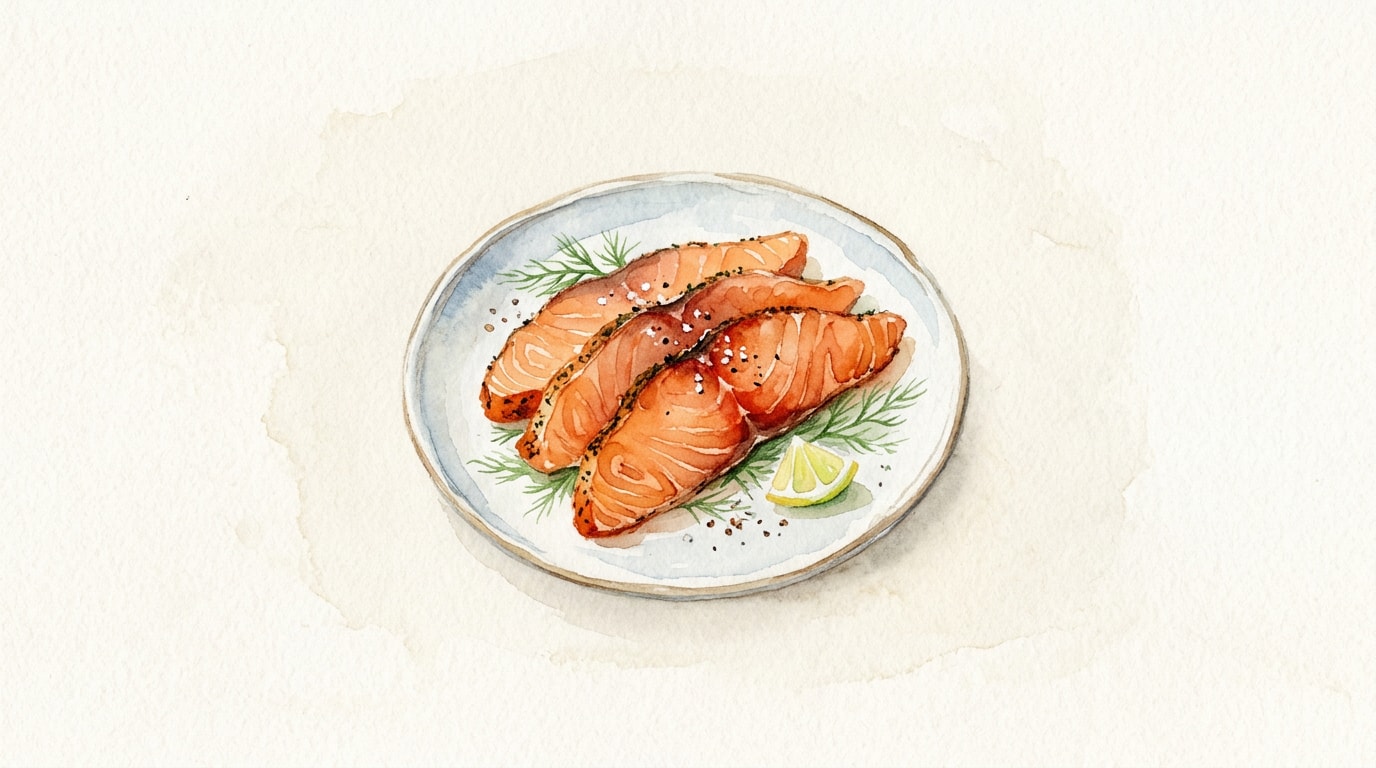 Brown Sugar Cured Smoked Salmon