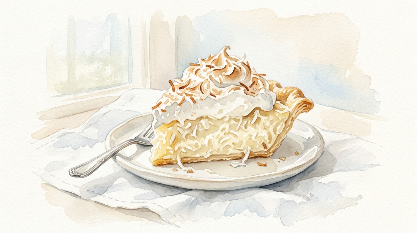 Bullock's Wilshire Vintage Coconut Cream Pie