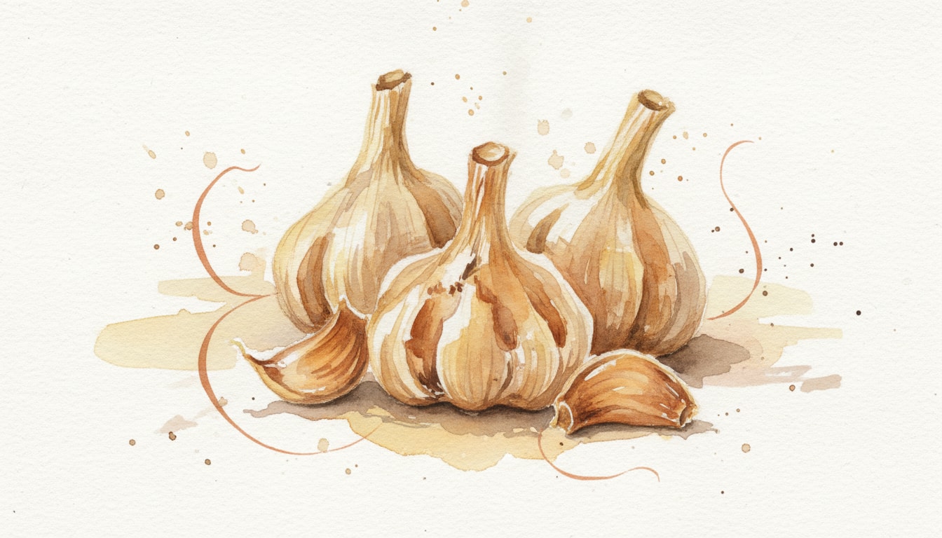 Caramelized Whole Roasted Garlic