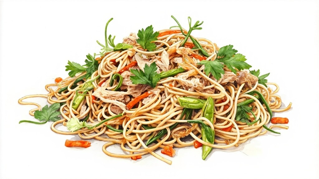 Vietnamese Turkey and Cellophane Noodle Salad