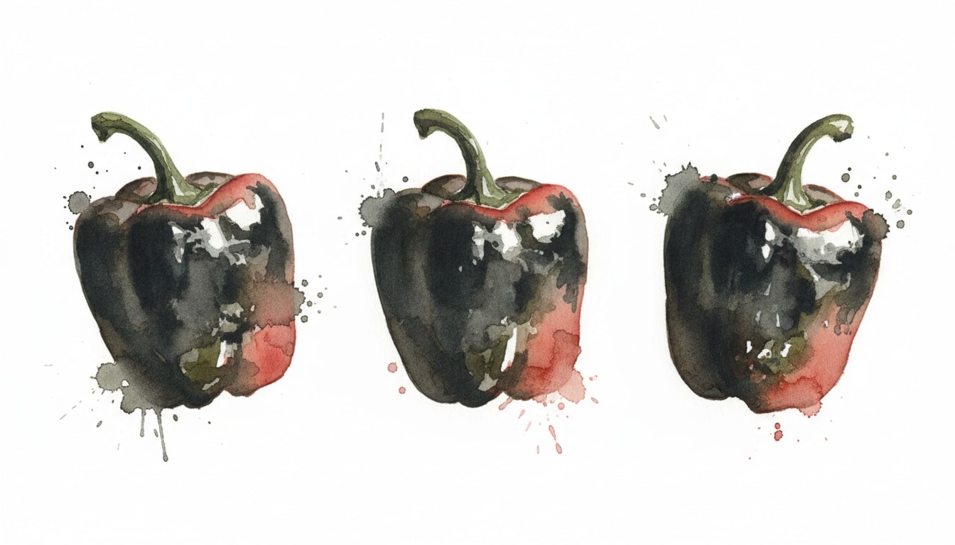 Charred Peppers