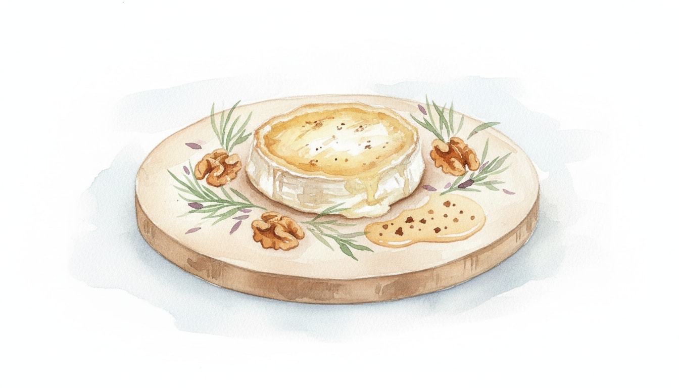 Chèvre Chaud with Herbes de Provence and Walnut Vinaigrette