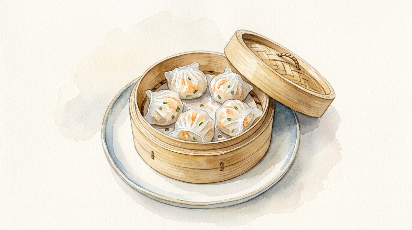 Chicken and Shrimp Crystal Har Gow