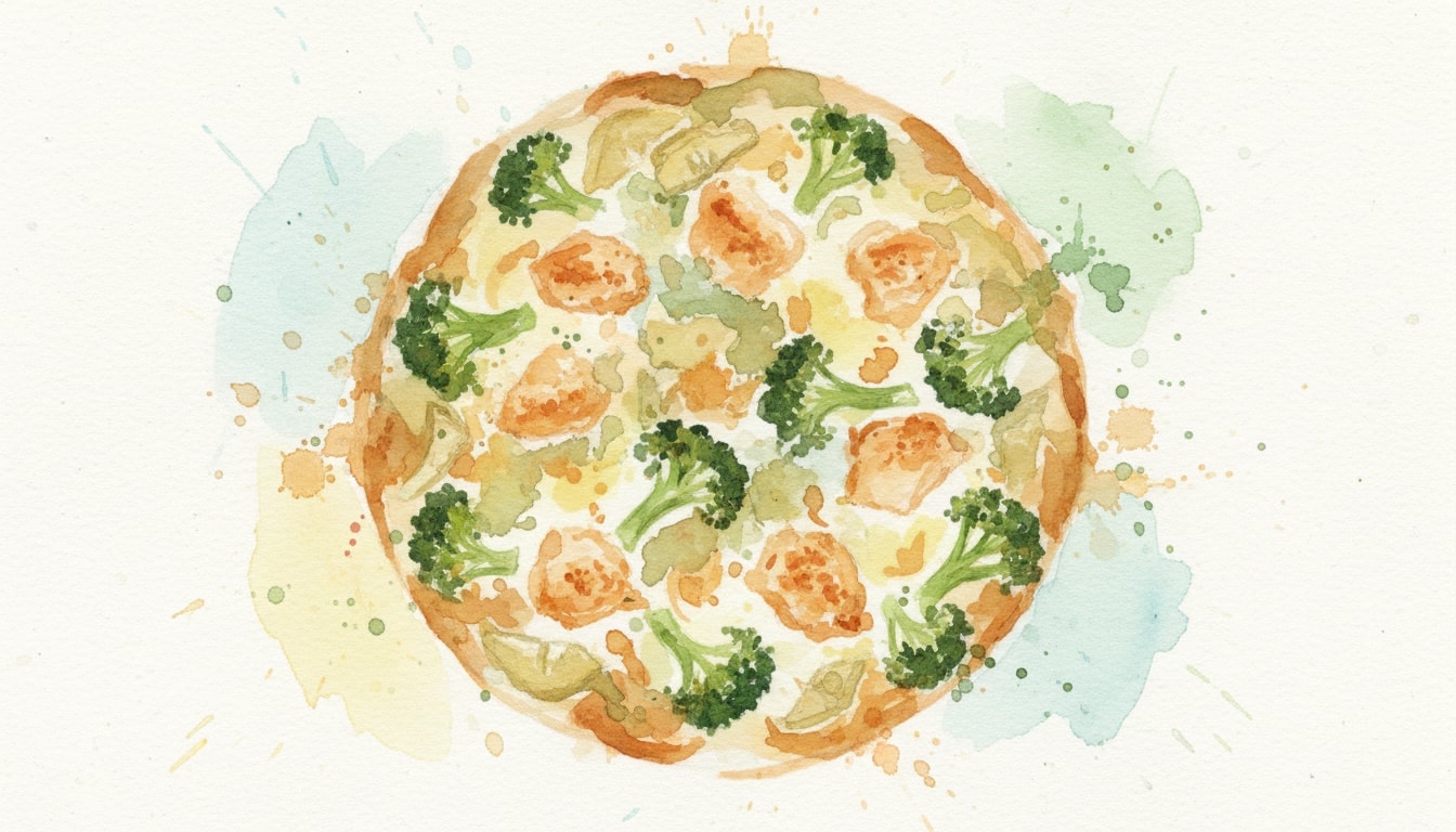 Chicken, Artichoke, and Broccoli Bake