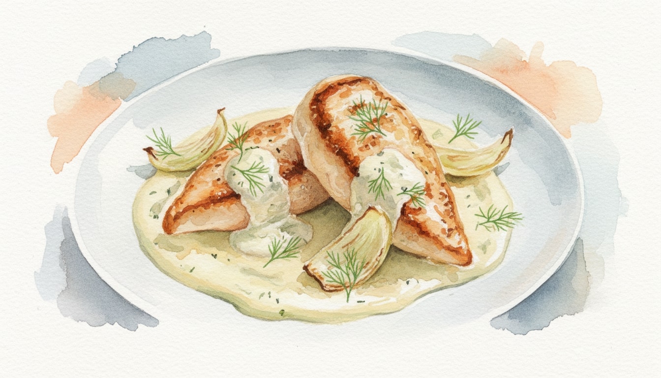 Chicken Breasts With Fennel Sauce