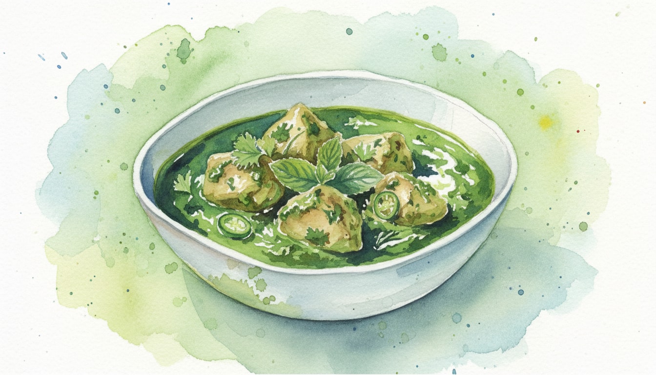 Chicken Hariyali (Green Masala Chicken)