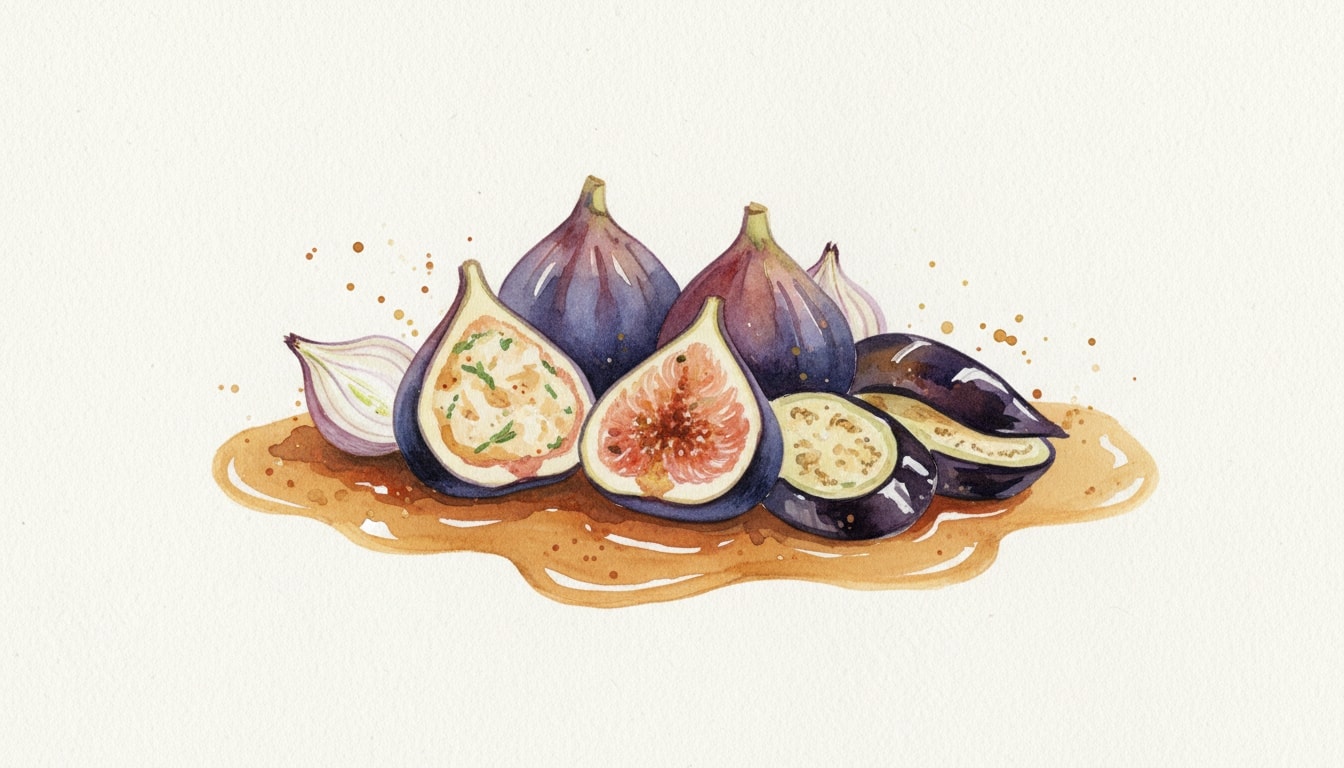 Chicken-Stuffed Figs, Onions, and Eggplants in Tamarind Sauce