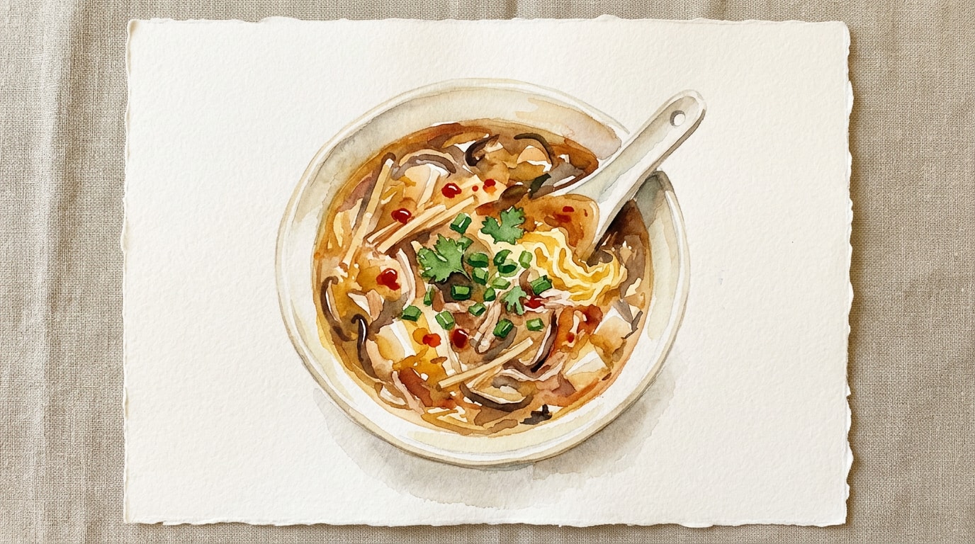 Chinese Hot and Sour Soup