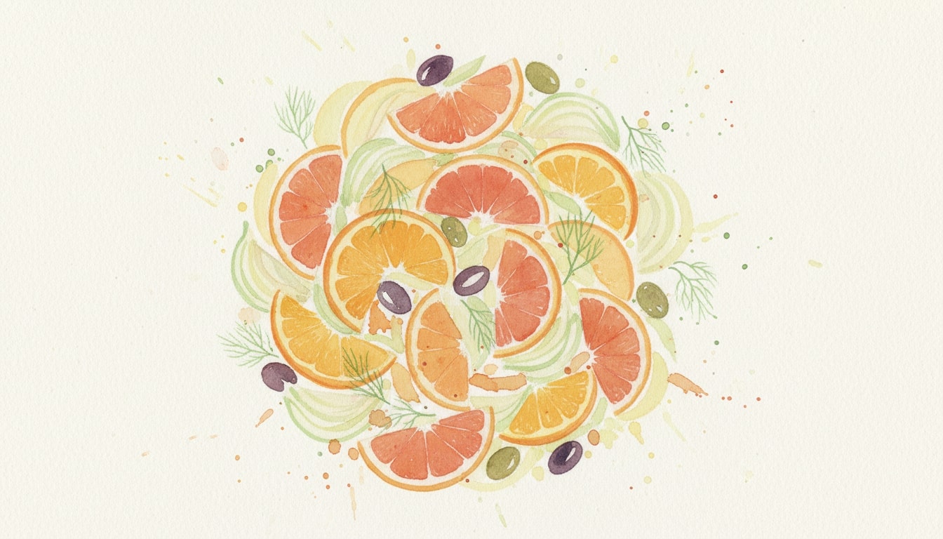 Citrus Salad with Fennel and Olives