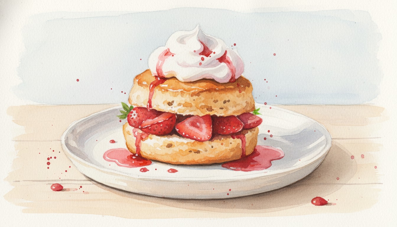 Classic American Strawberry Shortcake