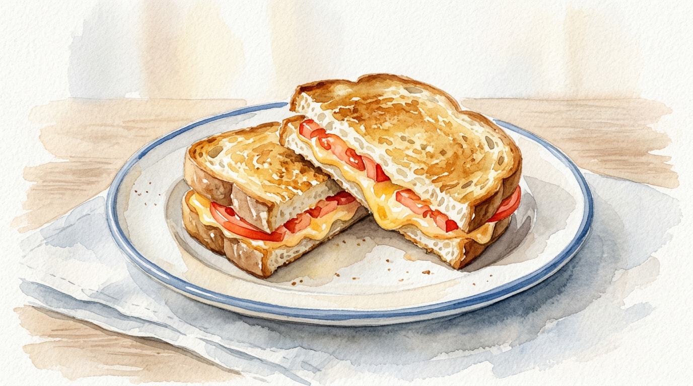Classic Cheese and Tomato Toastie