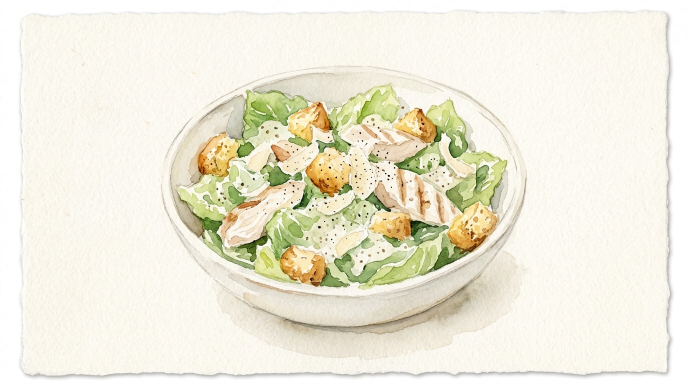 Classic Chicken Caesar Salad