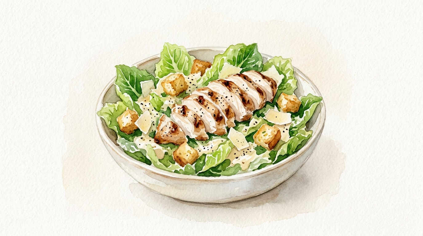 Classic Chicken Caesar Salad