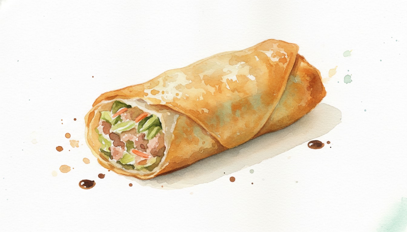Classic Chinese-American Pork Egg Rolls