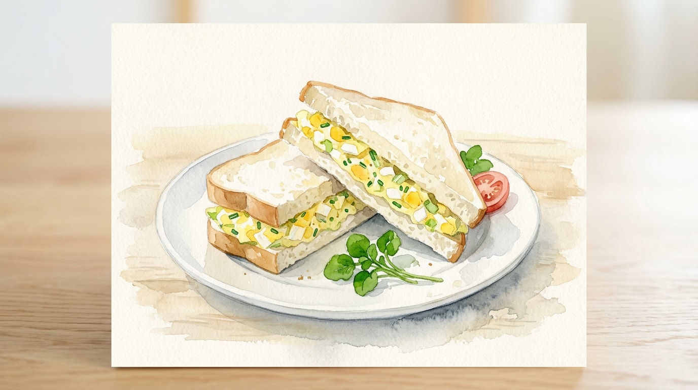 Classic Egg Salad Sandwich