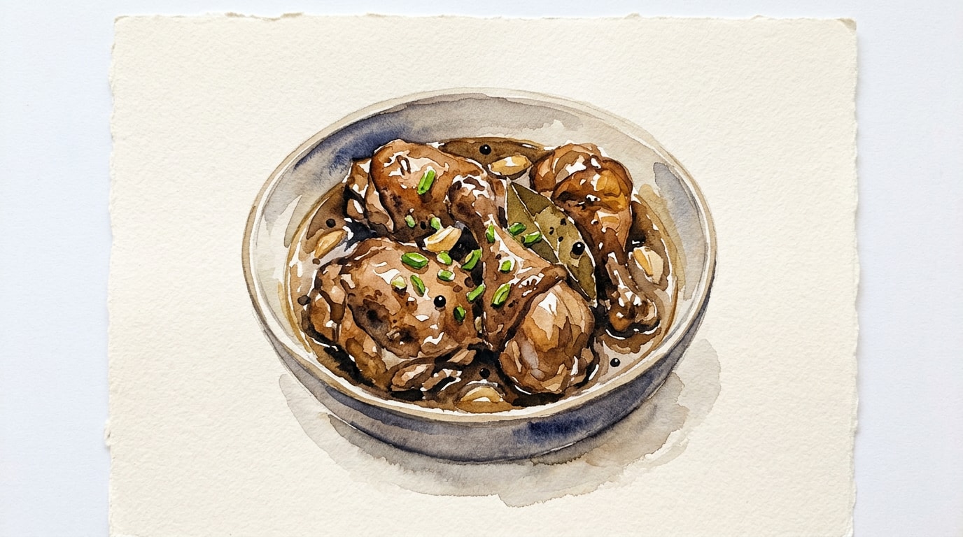 Classic Filipino Chicken Adobo