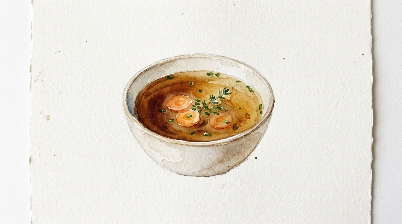 Classic French Beef Broth