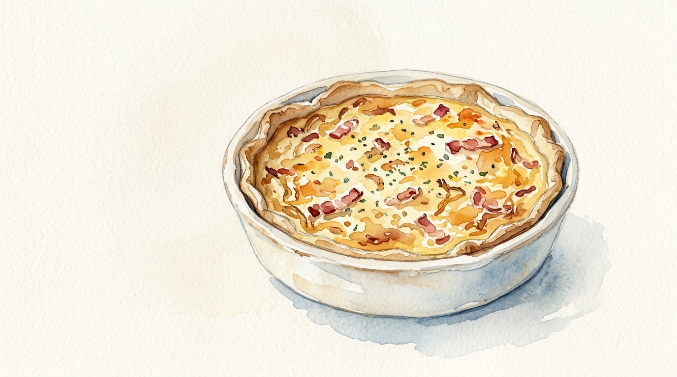Classic French Quiche Lorraine