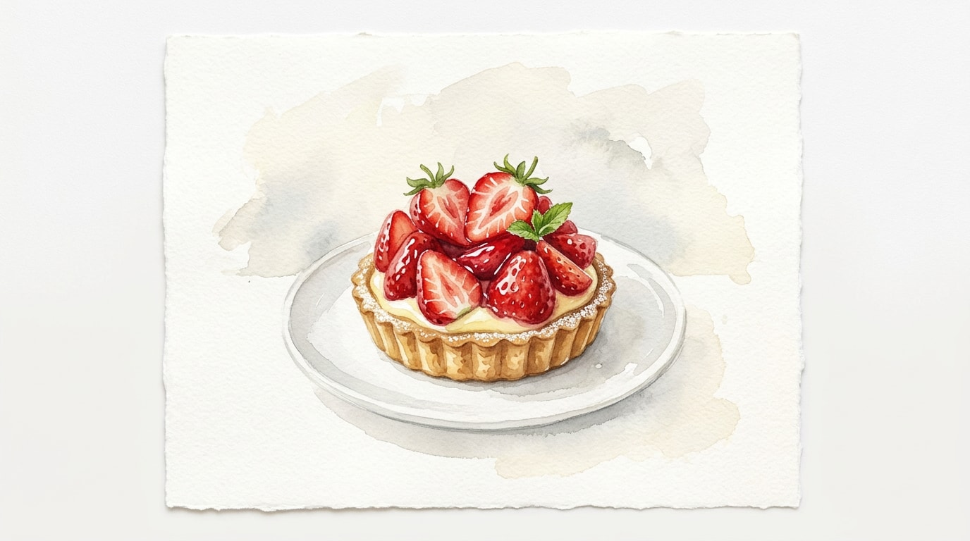 Classic French Strawberry Tartlets