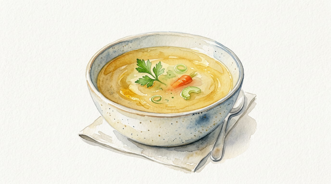 Classic Golden Chicken Broth