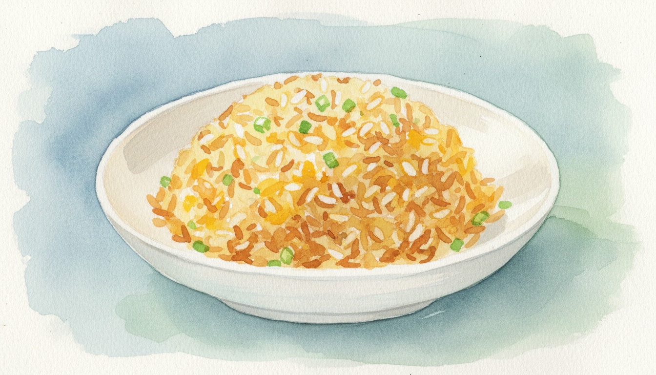 Classic Golden Egg Fried Rice