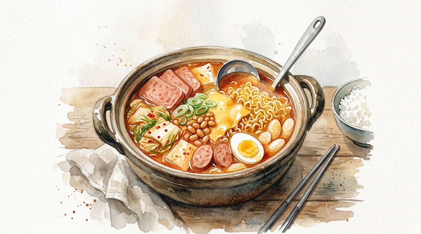 Classic Korean Army Stew (Budae Jjigae)