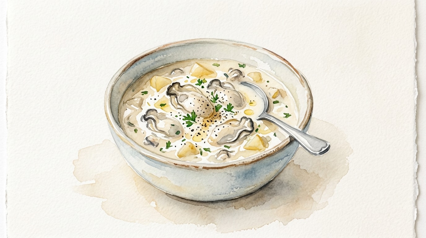 Classic New England Oyster Stew