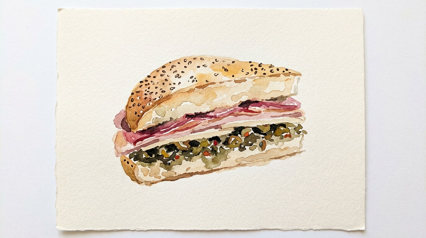 Classic New Orleans Muffuletta