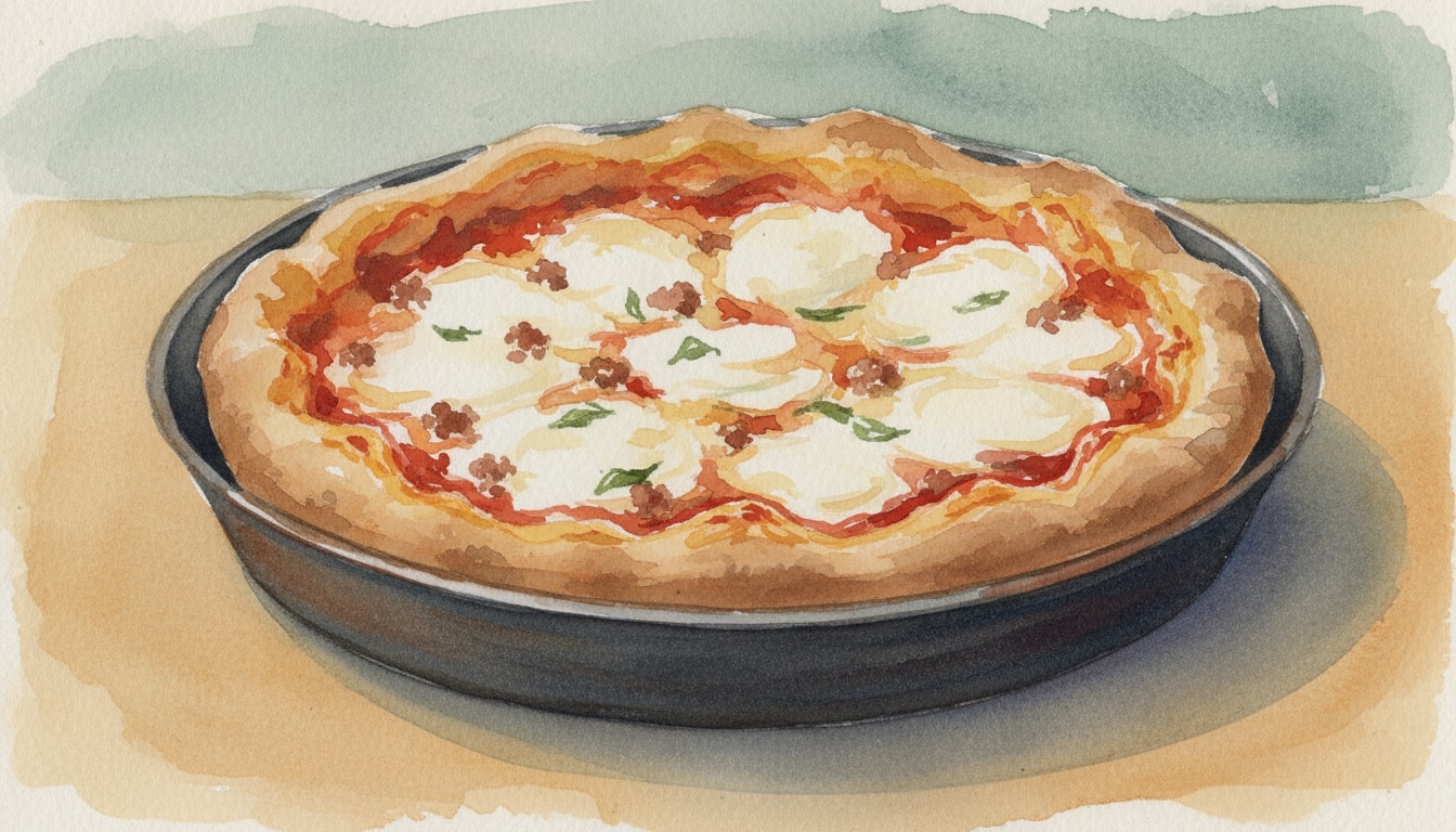 Quick No-Yeast Deep Dish Crust