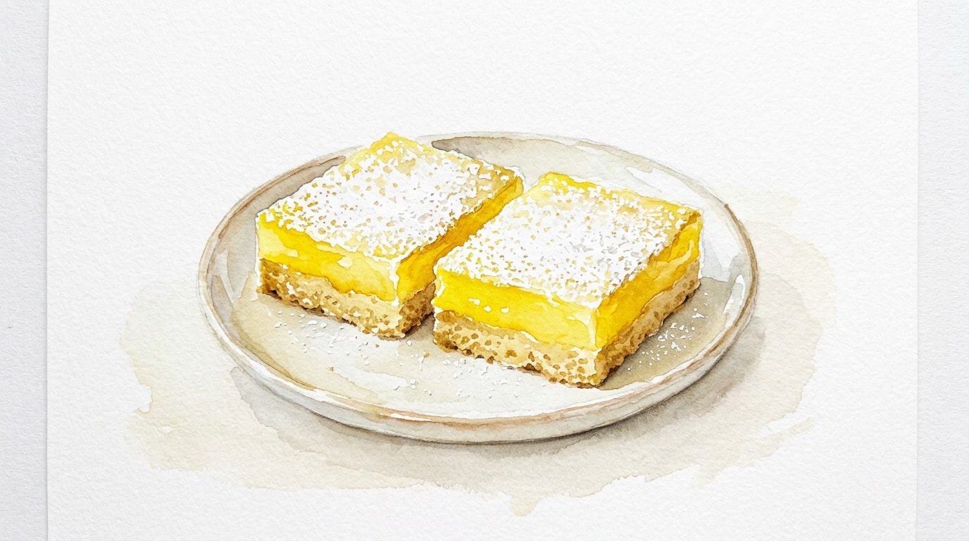 Classic Old-Fashioned Lemon Squares