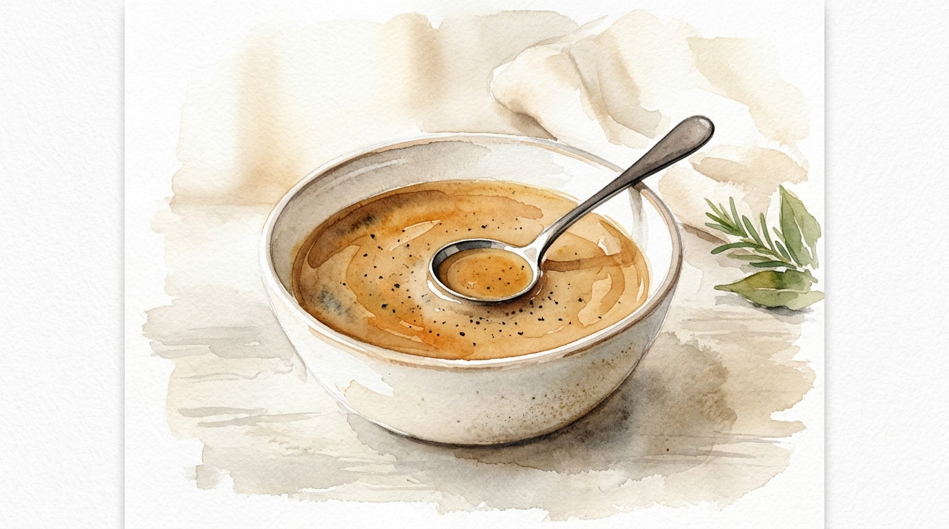 Classic Pan-Dripping Turkey Gravy