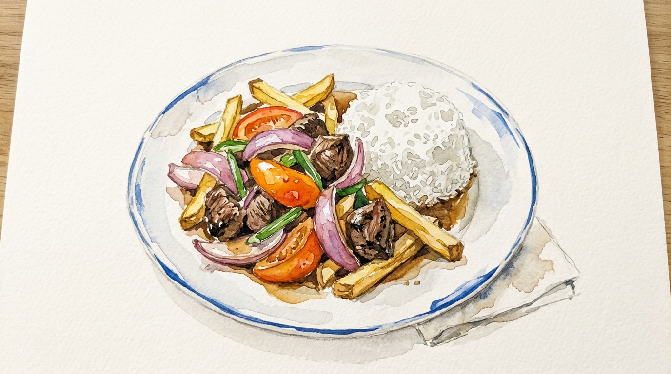Classic Peruvian Lomo Saltado