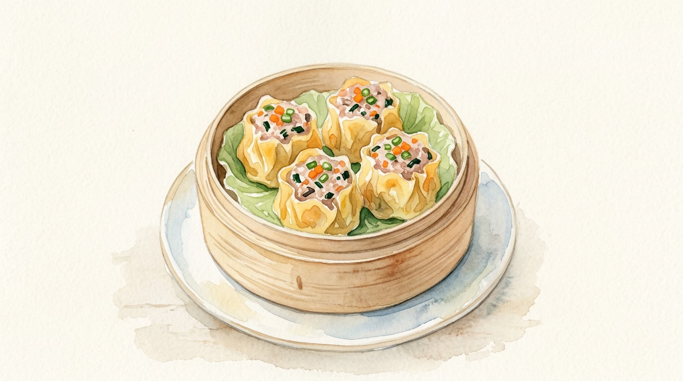 Classic Pork and Vegetable Siu Mai