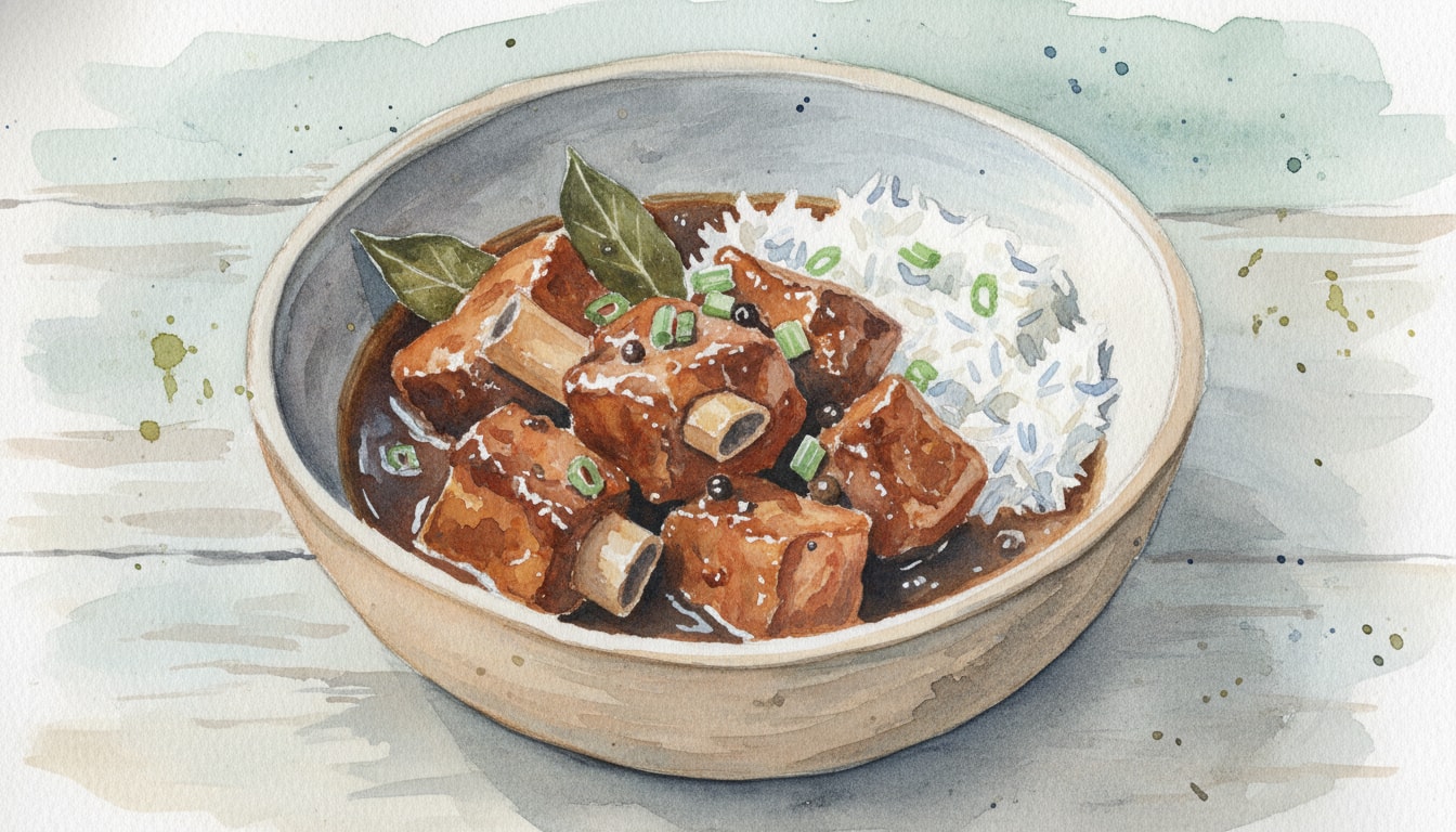Classic Pork Ribs Adobo