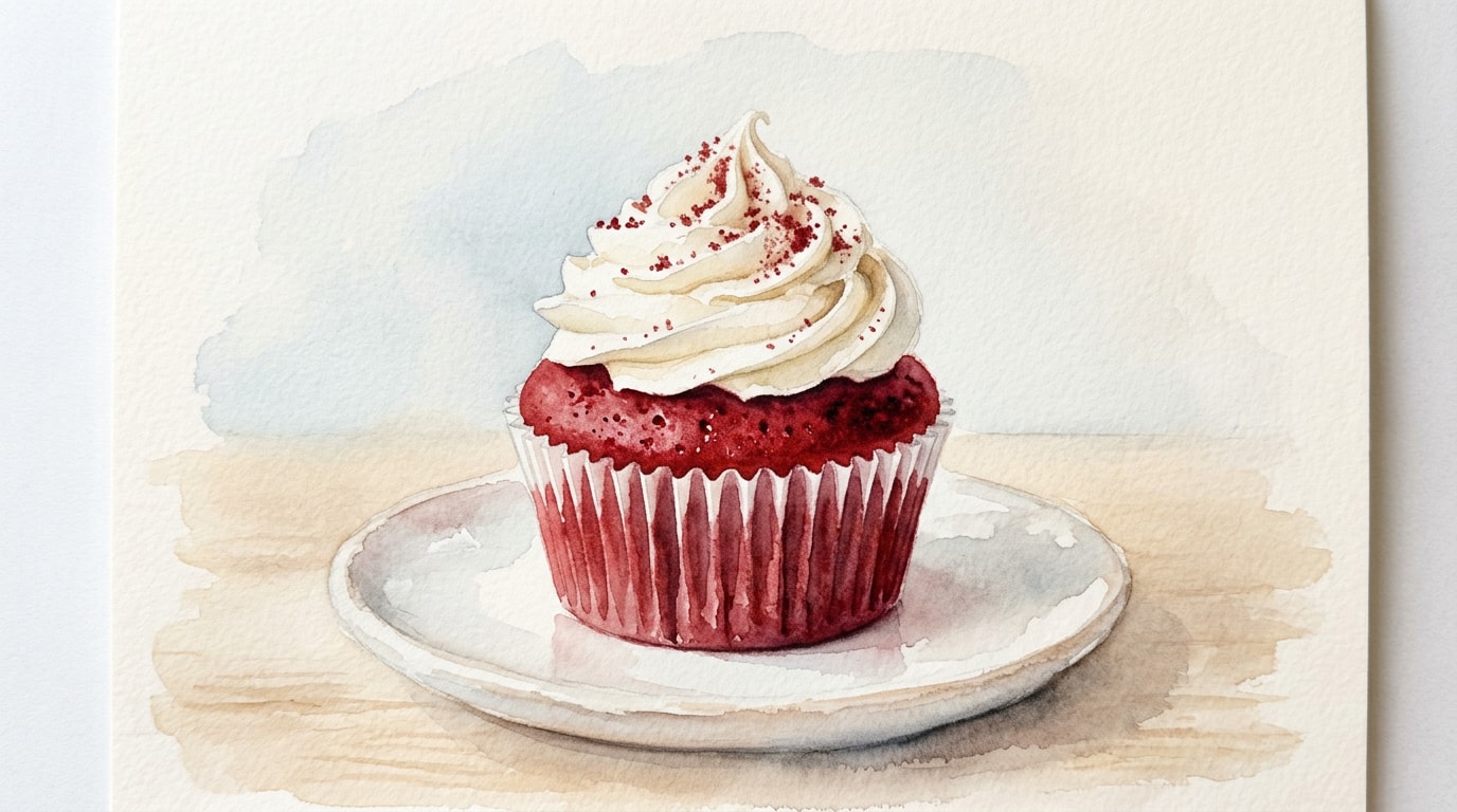 Classic Red Velvet Cupcakes
