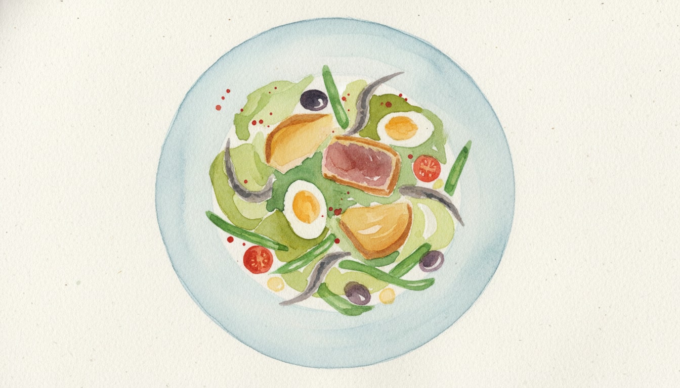 Classic Salade Niçoise for Two